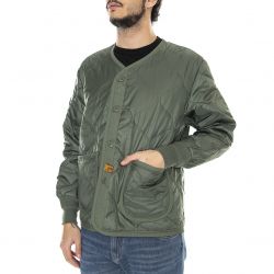 Alpha Industries-Als Liner Field - Giacca Uomo Verde / Olive-100108-11