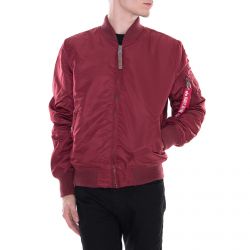 Alpha Industries-Ma-1 Vf 59 Jacket - Burgundy - Giacca Invernale Uomo Bordeaux-191118-184
