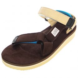 SUICOKE-Womens Depa-Ecs Brown / Cream Sandals-OG-022A.-119