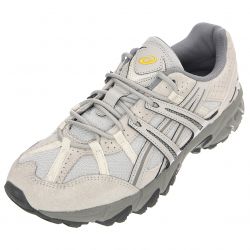 Asics-Mens Gel Sonoma Oyster Grey Lace-Up Low-Profile Shoes-1204A702-020
