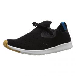 Native-M' Apollo Moc Jiffy Black / Shell White Shoes-21102400-1106