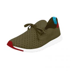 Native-Mesn Apollo Moc Rookie Green / Rover Red Shoes-21102400-3082