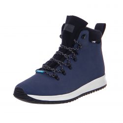 Native-Apex 4207 Shoes - Regatta Blue  / Shell White / Jiffy Black - Scarpe Stringate Profilo Alto Uomo Blu-41103600-4207