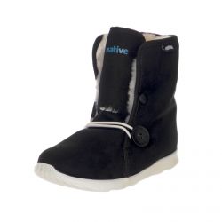 Native- Junior Apollo Luna Jiffy Black Boots-42103400-1100