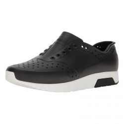 Native-Unisex Lennox Jiffy Black / Shell White Shoes-11105000-1105