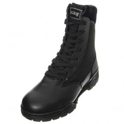 MAGNUM-Mens Magnum Classic Black Lace-Up Ankle-Profile Shoes-MASM801555-021