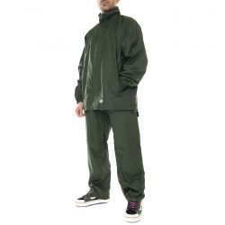 Dickies-AWT Waterproof Suit Dark Green - Giacca Invernale Uomo Verde-DK0A4XT7B421