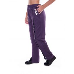 Fila-Alicesnap Front Purple Jogger Pants-684527