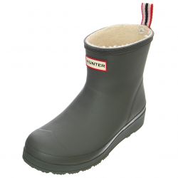 HUNTER-Play Short Sherpa Boot Urban Grey - Stivali Profilo alla Caviglia Donna Grigi-HUSWFS2235RMA-UBY