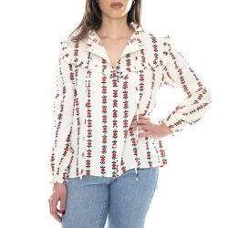 MOTEL ROCK-Womens Prairie Dutch Floral Shirt -MRCPRAIRIE SHT-DUTCH