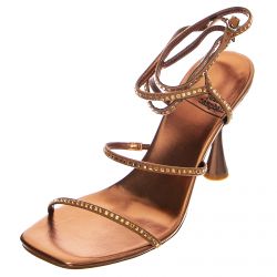 Jeffrey Campbell-Womens Glamoros Rose Gold Combo Sandals-JCSR269L03-RGLD