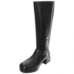 Jeffrey Campbell-Womens High-Skoll  Black Boots-JCSJCD031H802-BRW