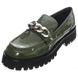 Jeffrey Campbell-Recess Dusty Green Loafer Shoes-JCSJCD040111-DUS