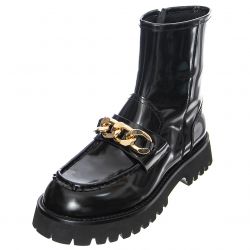 Jeffrey Campbell-Recess - Stivaletti Profilo alla Caviglia Donna Neri -JCSJCD040601-BLA