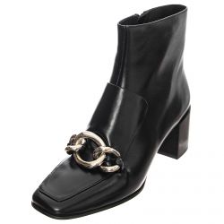 Jeffrey Campbell-Womens Fontella 2 Black Ankel Boots-JCSJC721182-BLA