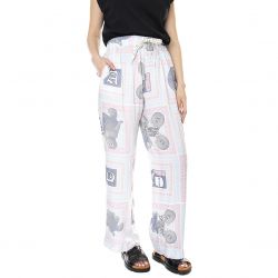 ARIES-Scarf Printy Pyjama - Pantaloni Donna Multicolore-FRAR30061-MLT