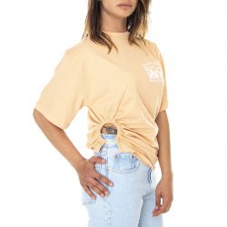 ARIES-Womens Ring Orange T-Shirt-FRAR40200-PCH