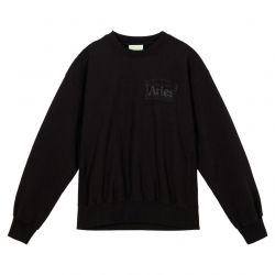 ARIES-Mens Classic Temple Black Sweatshirt-SRAR20000-BLK