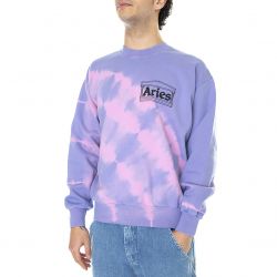 ARIES-Mens Tie-Dye Temple Lilac Sweatshirt-SRAR20201-LLC