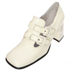 Jeffrey Campbell-Womens Chique White Shoes-JCSR196P505-WHI