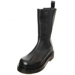 MR BOOTS-Womens T Band 14 Smooth Black Boots-BTSTBAND14-BKS