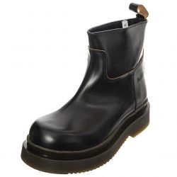 MR BOOTS-Womens T 08 Smooth Smooth Black Vintage Boots-BTSTBOOT08-BVS