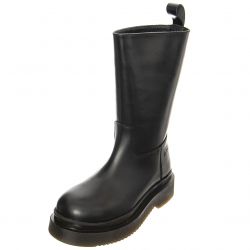 MR BOOTS-Womens T 14 Smooth Black Boots-BTSTBOOT14.BKS