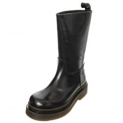 MR BOOTS-Womens T 14 Smooth Black Boots-BTSTBOOT14-BKS