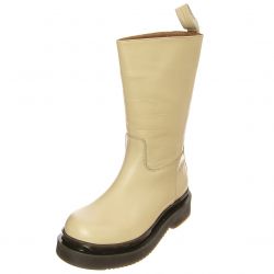 MR BOOTS-Womens T 14 Smooth Greasy Milk Boots-BTSTBOOT14-MLG