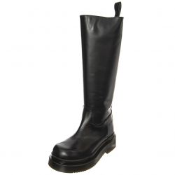MR BOOTS-Womens T 20 Smooth Greasy Black Boots-BTSTBOOT20-BKG