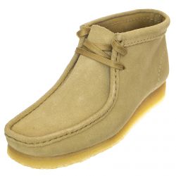 Clarks-Womens Wallabe Maple Suede Ankle Boots