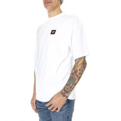 Santa Cruz-Mens Classic Label T-Shirt White
