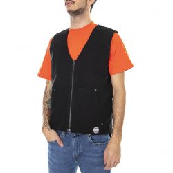 Independent-Mens Stalwart Black Winter Vest Jacket-INA-JKT-0305