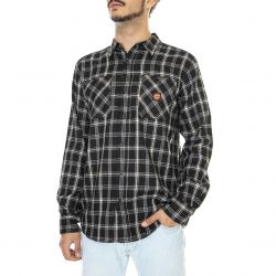 Santa Cruz-Apex L/S Shirt Black Check - Camicia Uomo Multicolore
