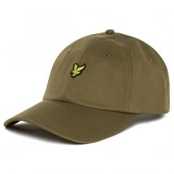 Lyle & Scott-Baseball Cap Olive Hat-HE906A-W485