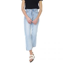 Levis-Womens Ribcage Straight - Denim Jeans Donna Blu-72693-0055