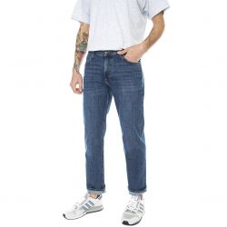 Lee-West Clean Cody - Denim Jeans Uomo Blu Scuro-L70WNLWI