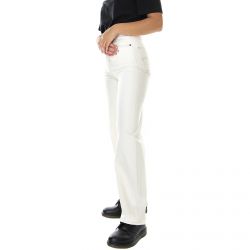 Levis-Womens High Loose White Denim Jeans-26872-0012