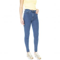 Levis-721 High Rise Skinny - Denim Jeans Donna Blu / Bogota Heart -18882-0470