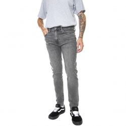 Levis-512 Slim Taper Undercast ADV - Pantaloni Denim Jeans Uomo Grigi-28833-0999