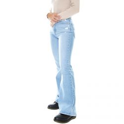Levis-70S High Flare - Pantaloni Denim Jeans Donna Blu-A0899-0003