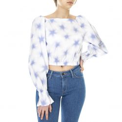 Levis-Womens Daphne Scrunchie Starburst Cool D Multicolored T-Shirt-A1906-0003