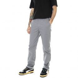 Lee-Mens Regular Chino Steel Grey Pants-L71FTY65