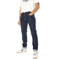 Lee-Rider Button Fly Rinse-L70VNI36 - Pantaloni Denim Jeans Uomo Blu