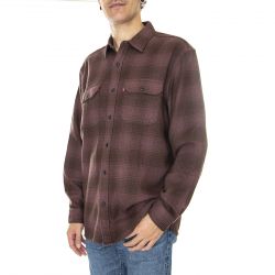 Levis-Mens Jackson Worker Tyrone Huckleberry Plaid Shirt-19573-0172
