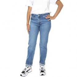 Levis-Womens Low Pitch Straight Napa Moon Denim Jeans Pants-A1559-0002