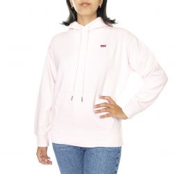Levis-Womens Standard Dutch Pink Hooded Sweatshirt-24693-0046