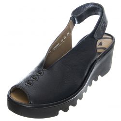 FLY LONDON-Womens BAYE386FLY Mousse Black Sandals-P501386000