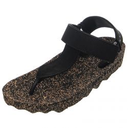 ASPORTUGUESAS-Womens Fizz Black Sandals-P018077000