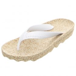 ASPORTUGUESAS-Womens Feel Rubber White Sandals-P018075000